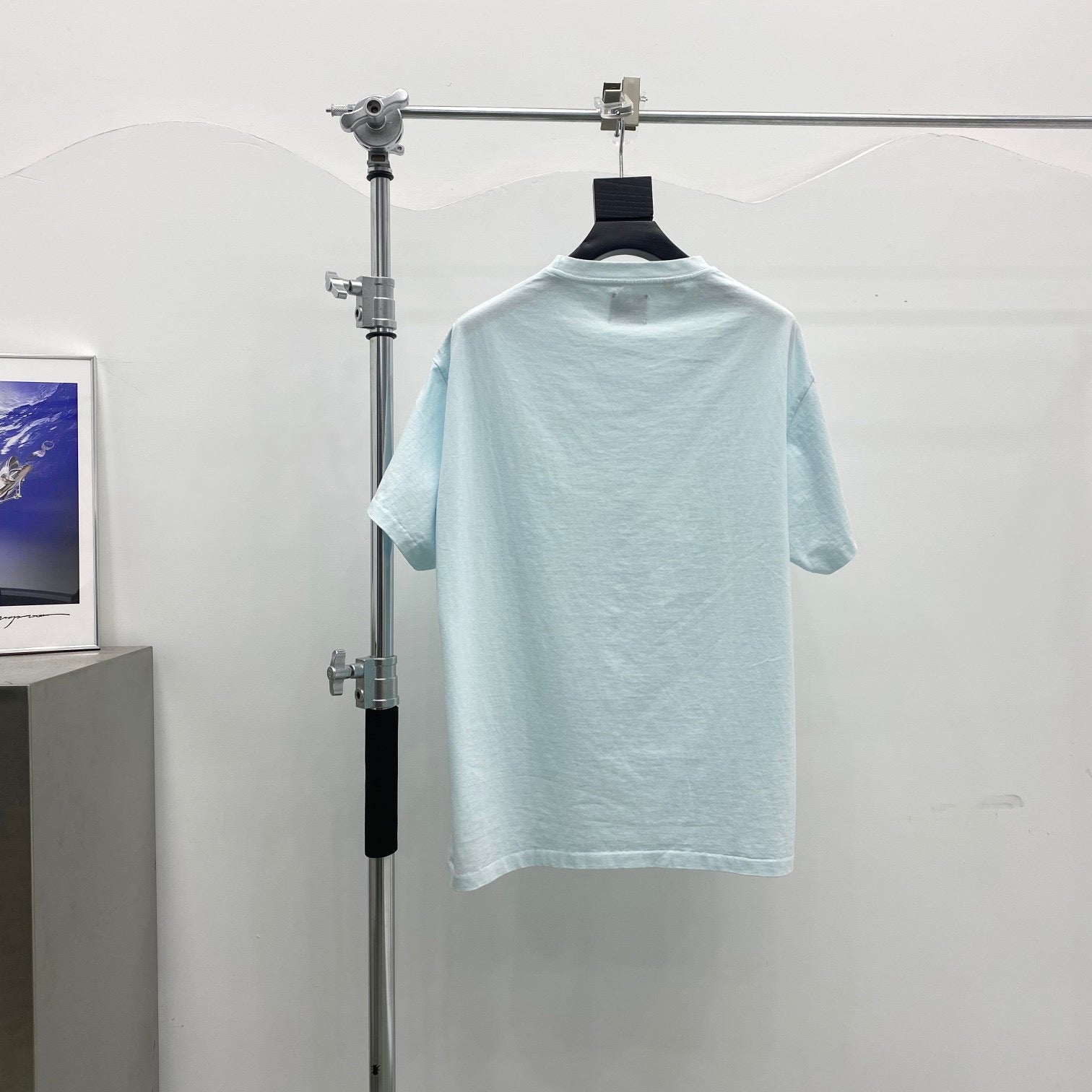 Grey, White, Blue and Sky blue T-shirt - FashionHype.xyz