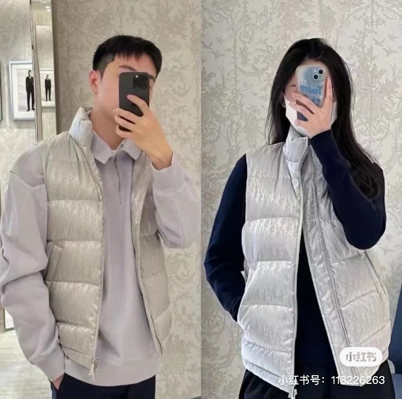 Black, Gray and Blue Jacket - FashionHype.xyz