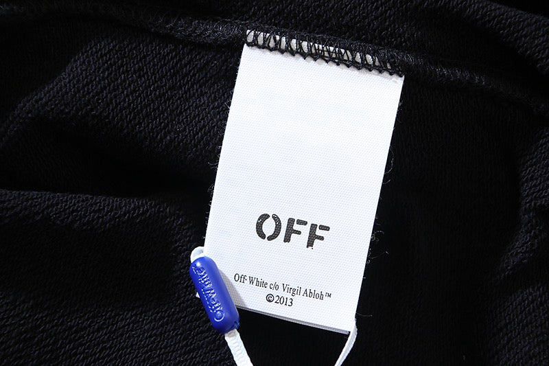Schwarzer Hoodie