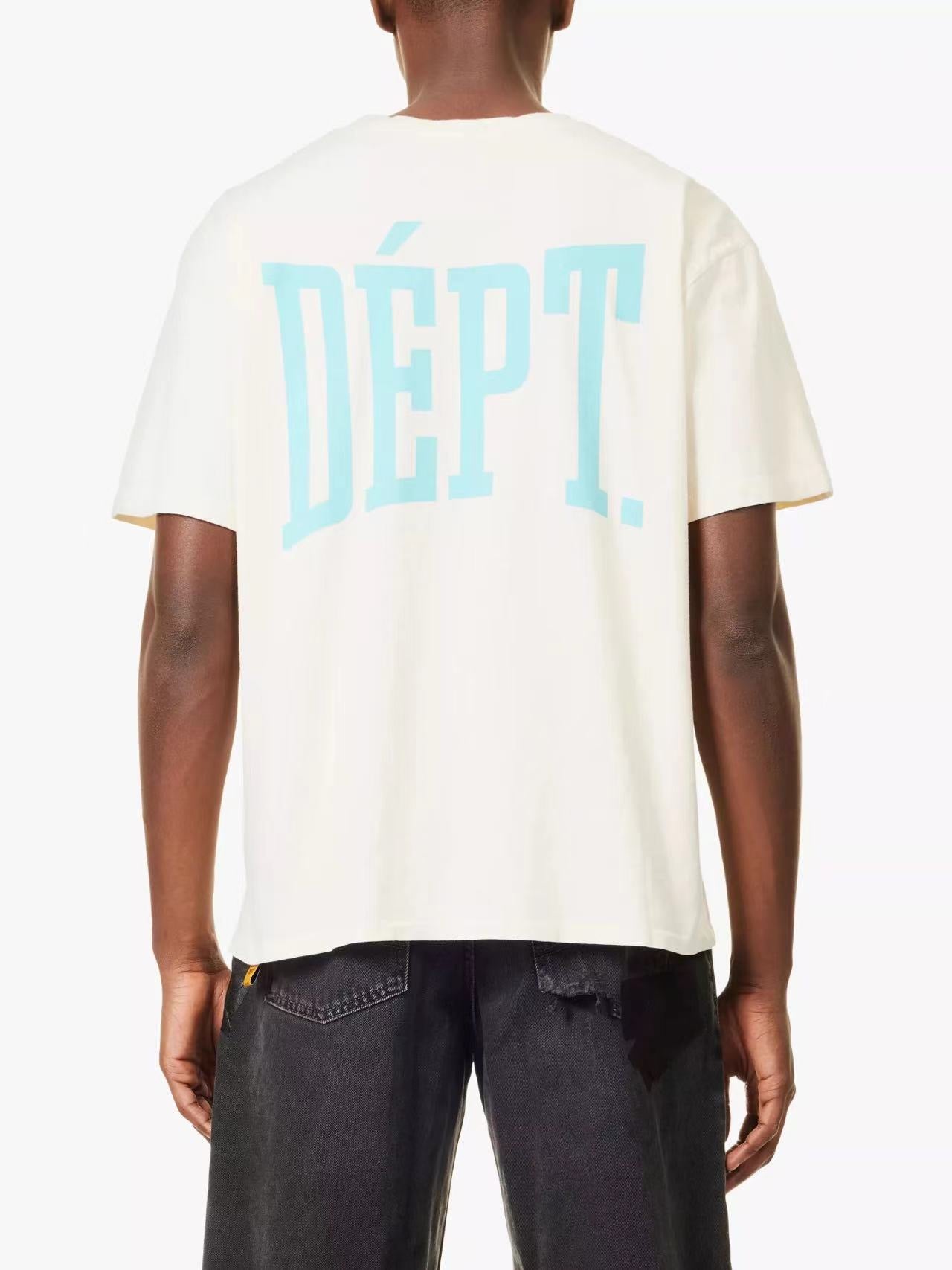 White and Black T-shirt - FashionHype.xyz