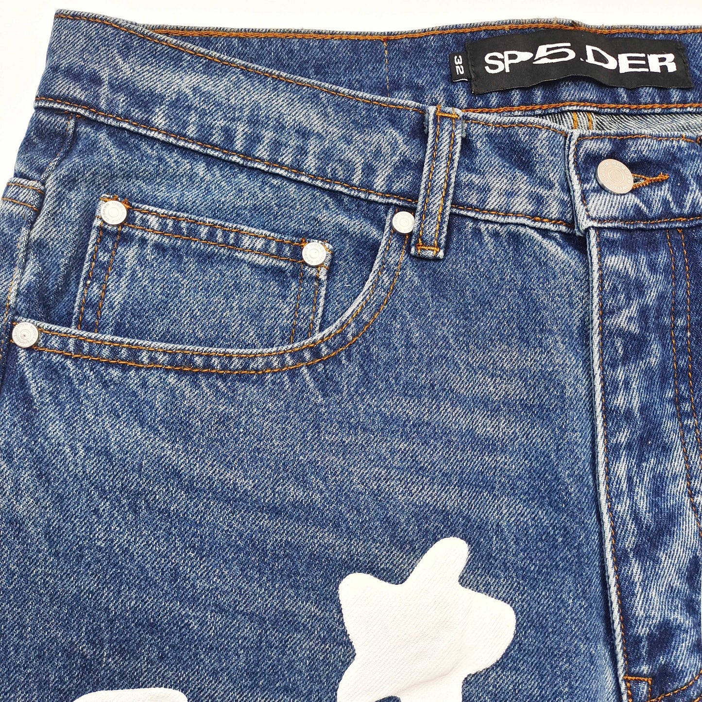 Blaue Hose