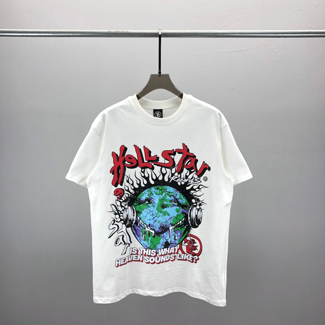 Schwarz-weißes T-Shirt