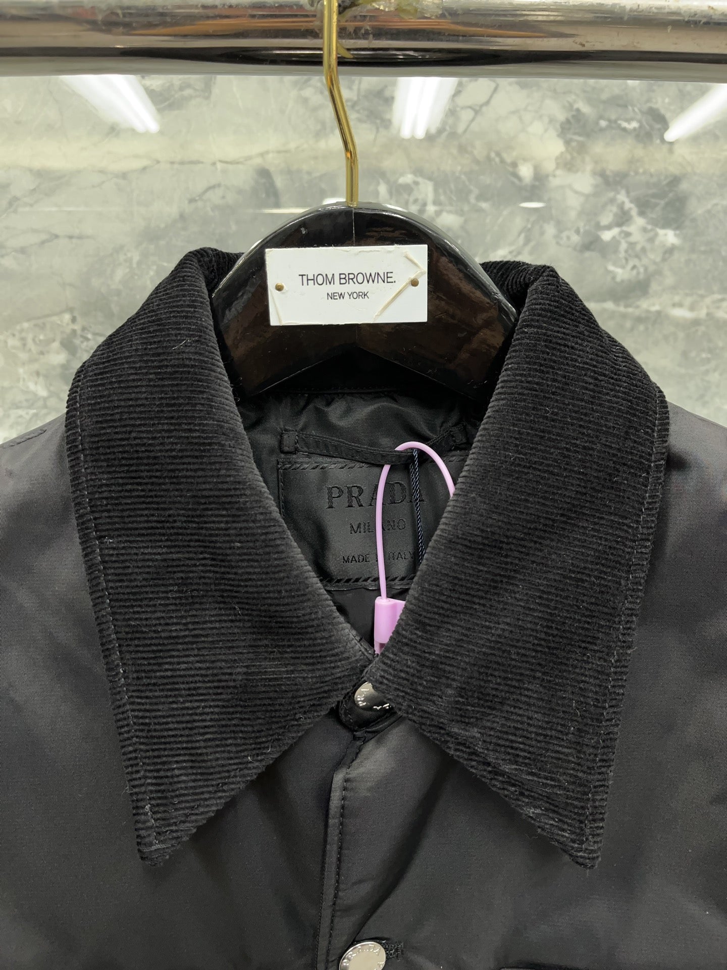 Schwarze Jacke - Größe S