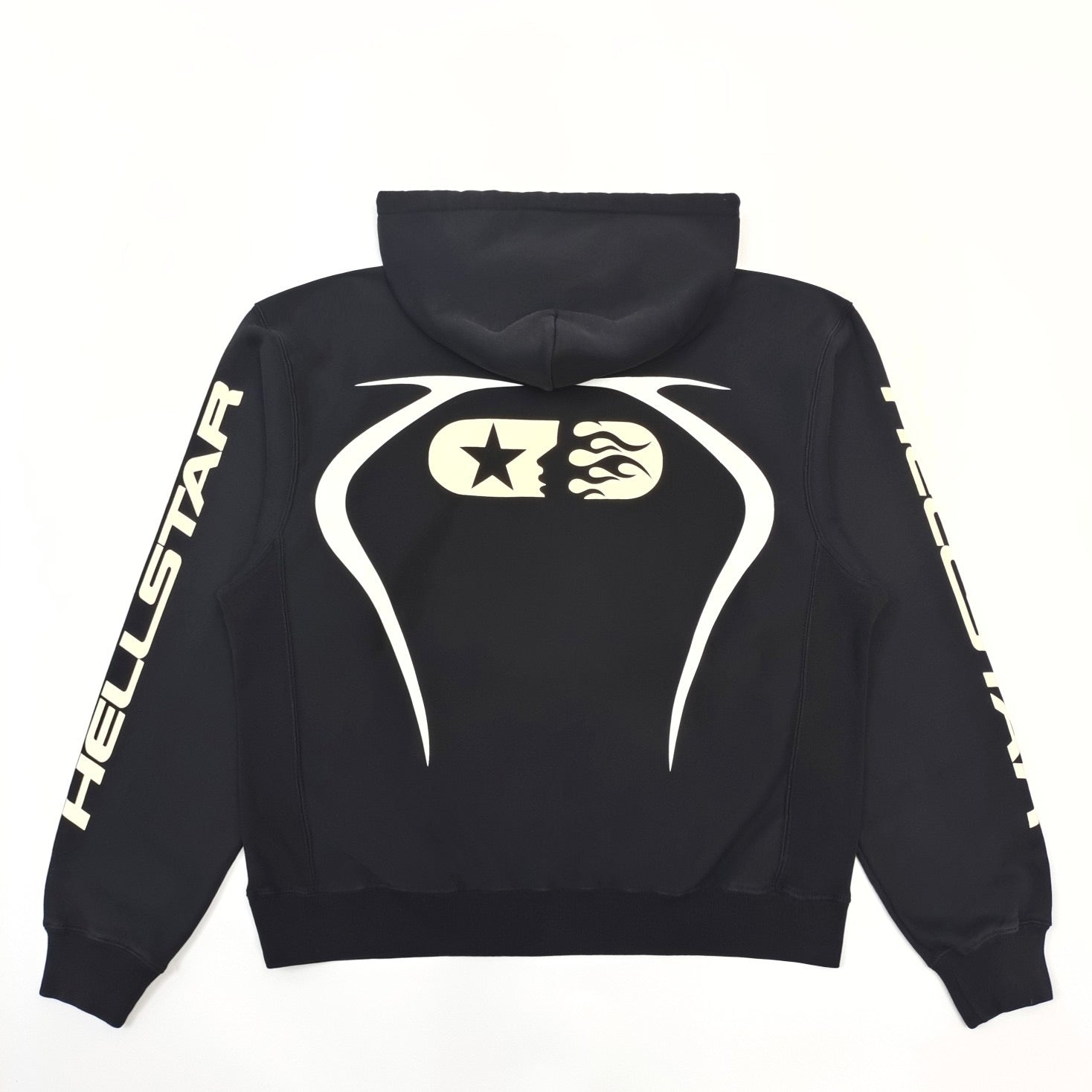 Schwarzer Hoodie