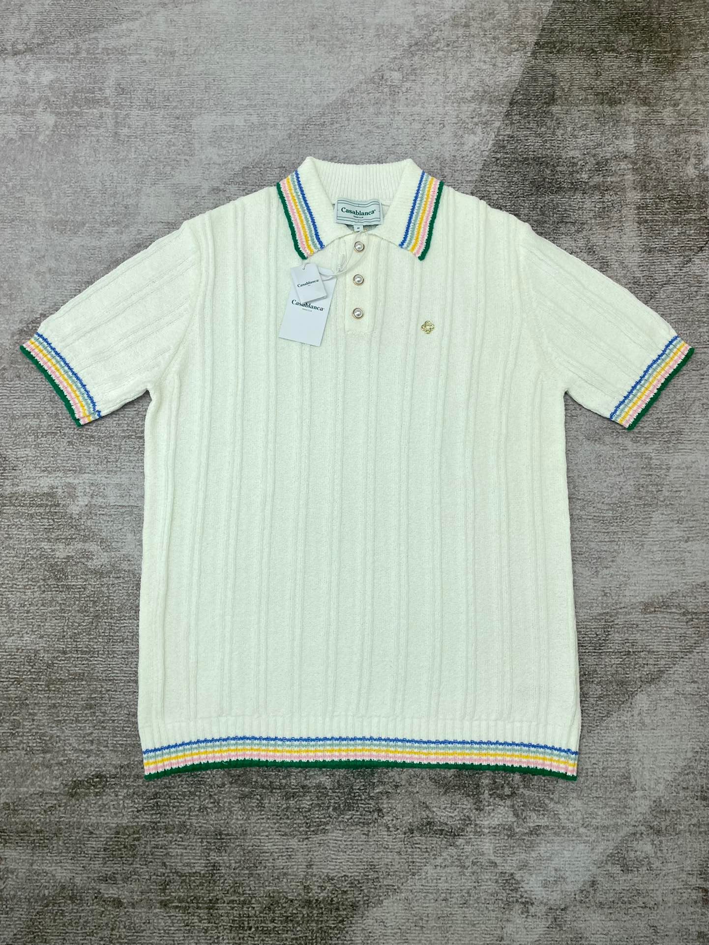 Jersey blanco y negro