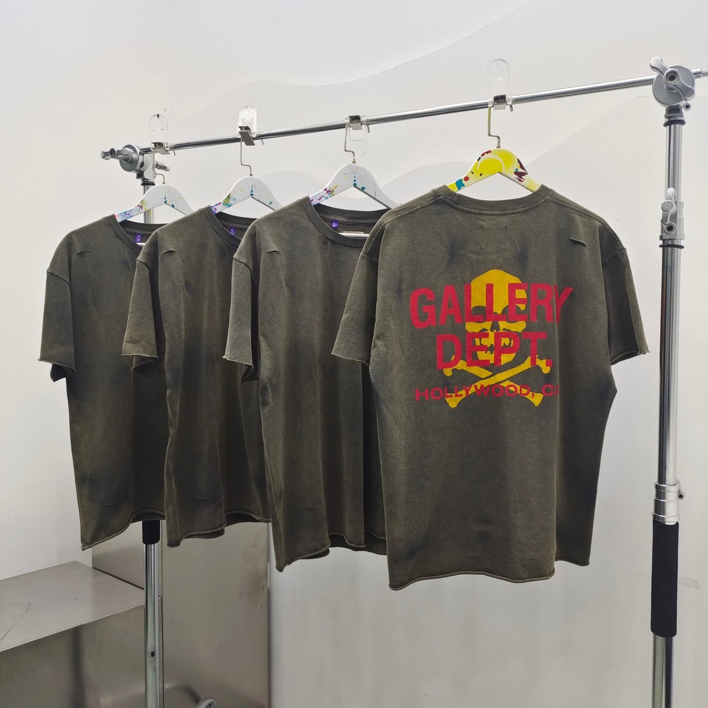 Black grey T-shirt - FashionHype.xyz