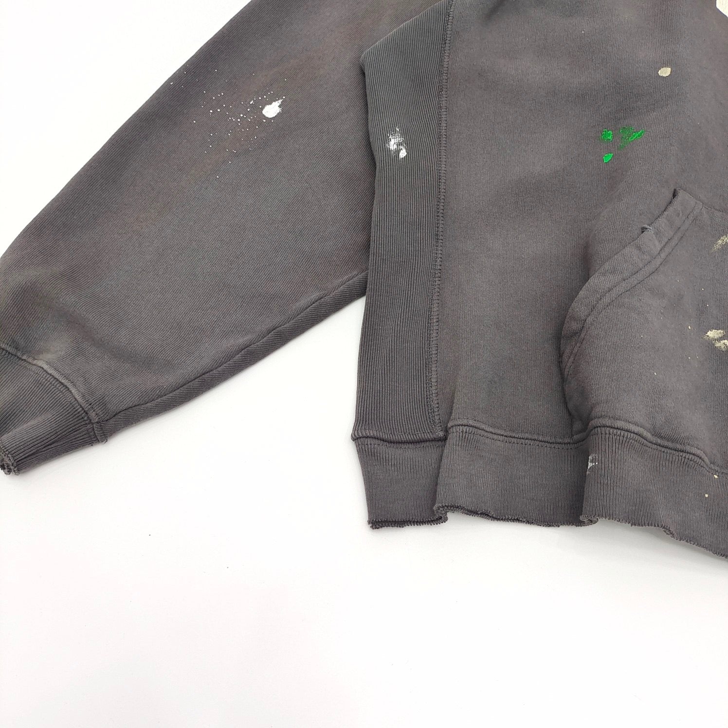 Schwarzer Hoodie