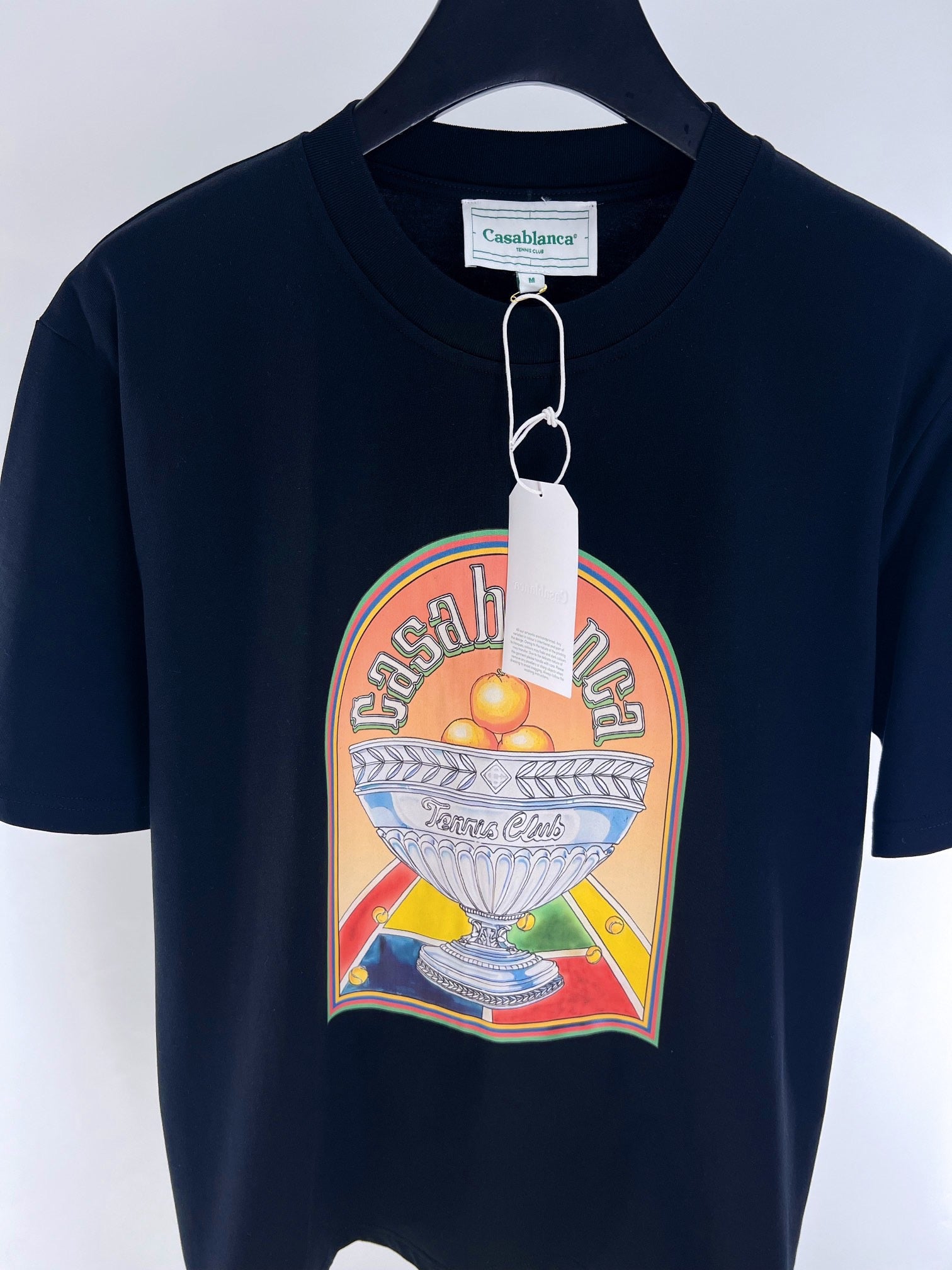 Blau-weißes T-Shirt
