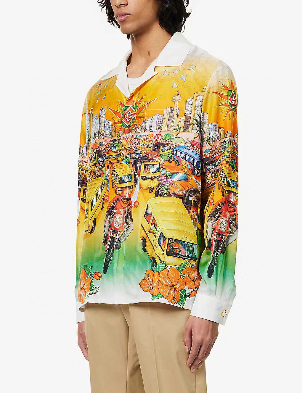 Mehrfarbige Jacke