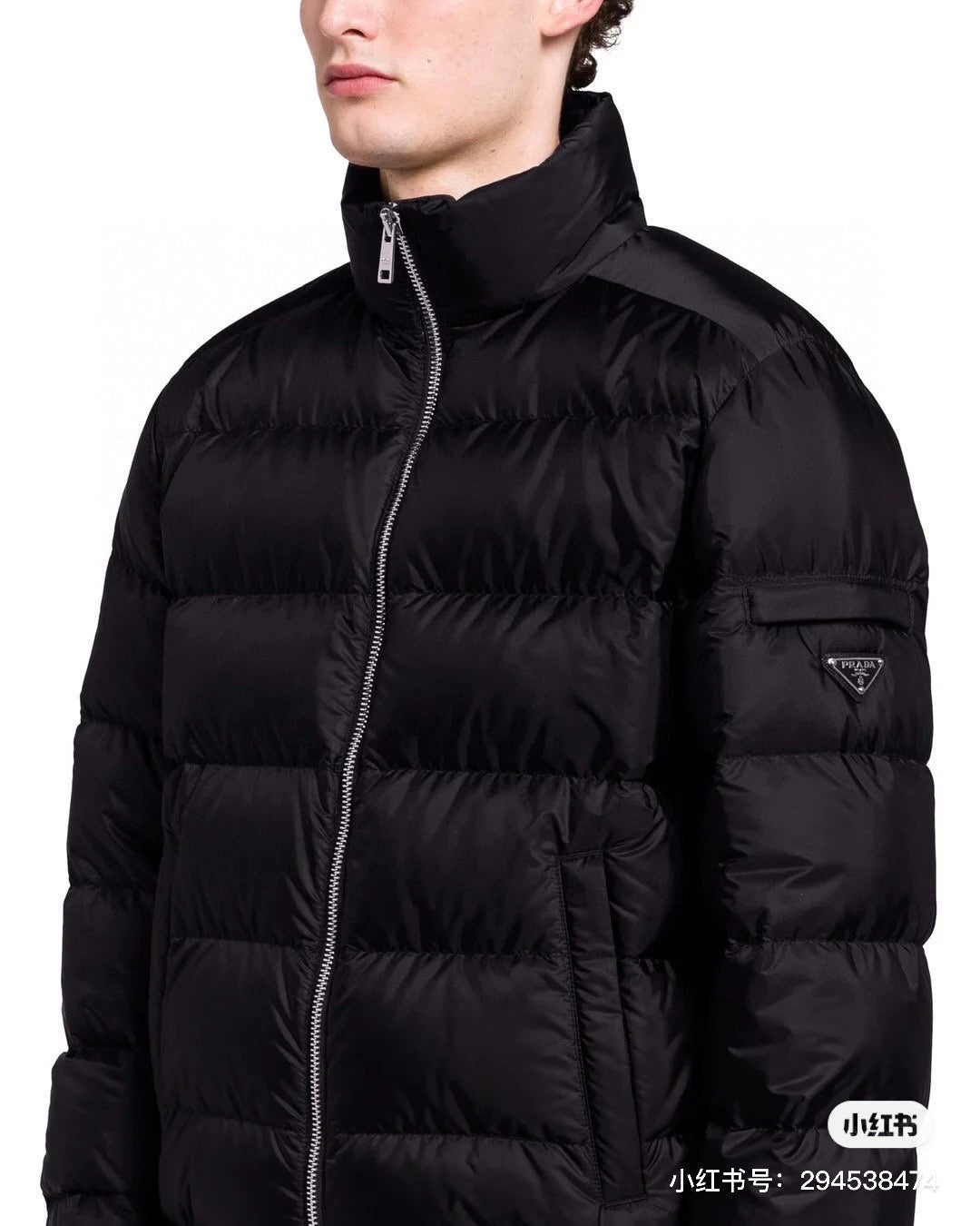 Schwarze Jacke - Größe XL