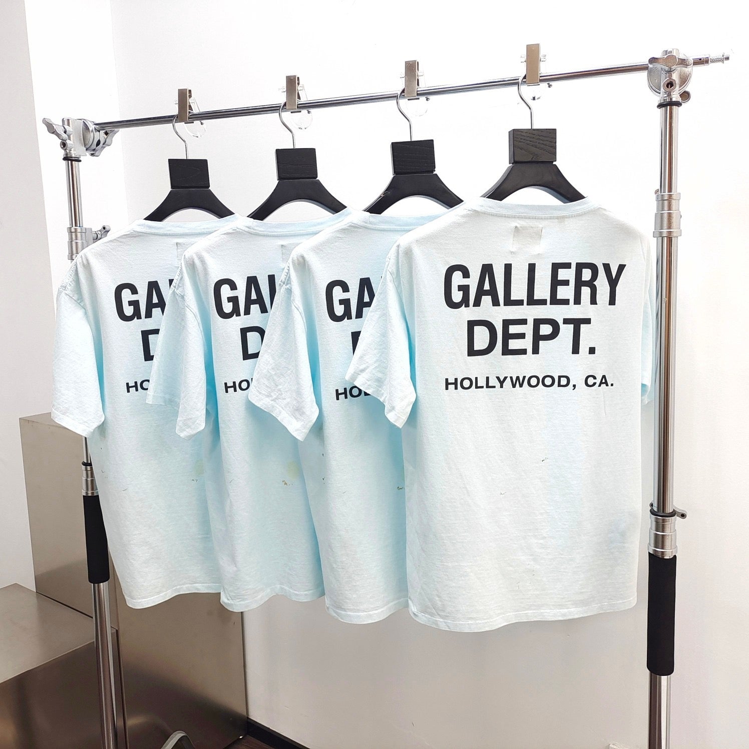 White Blue T-Shirt - FashionHype.xyz