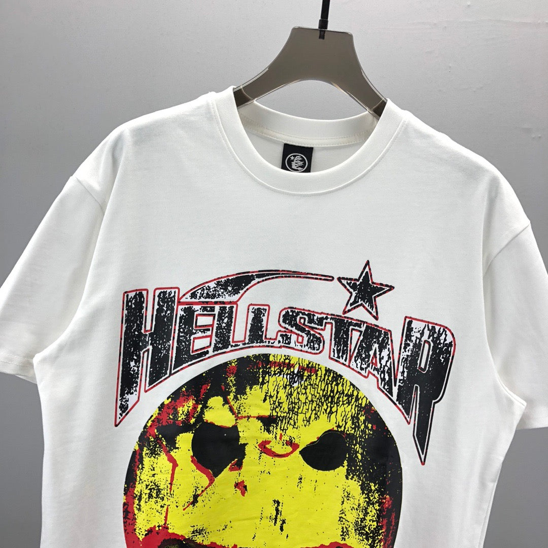 Schwarz-weißes T-Shirt