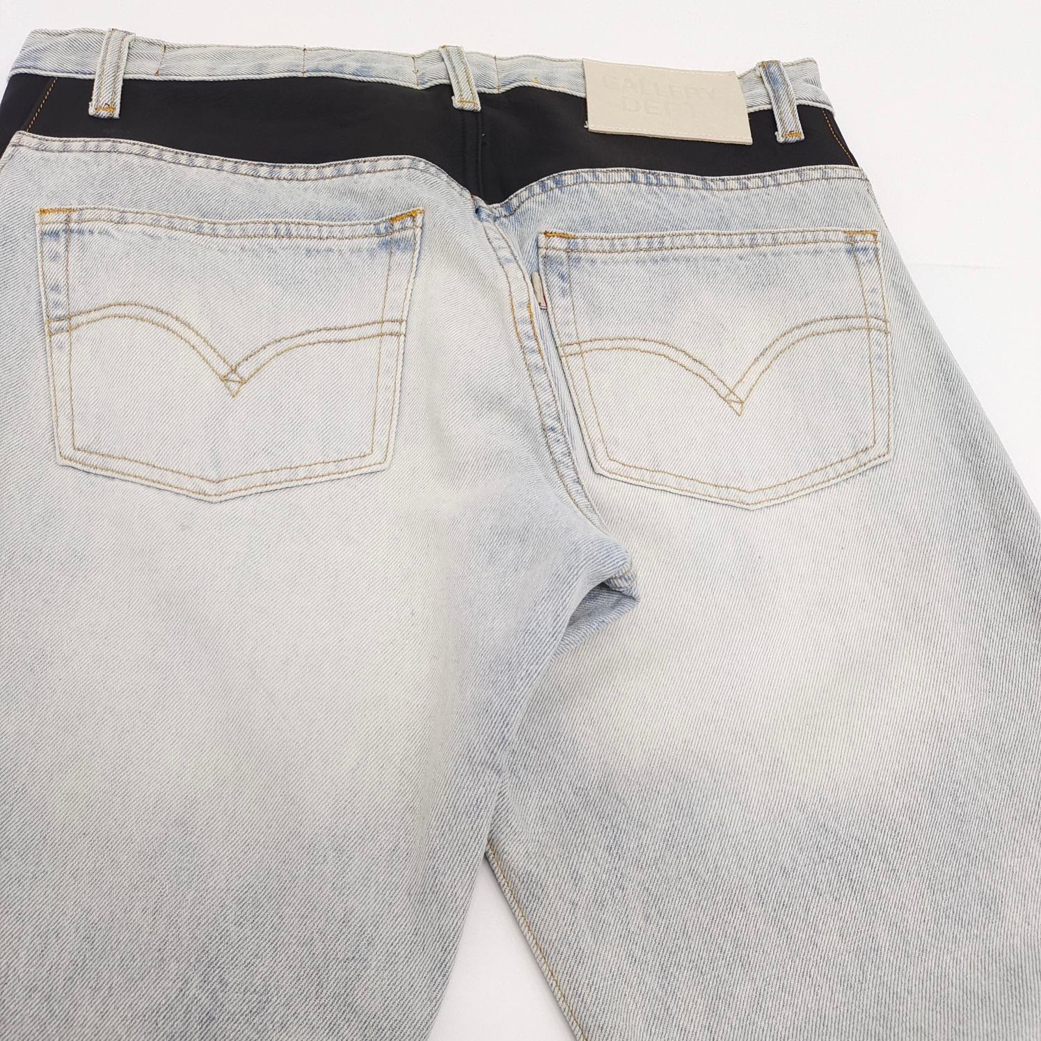 Grau schwarze Hose