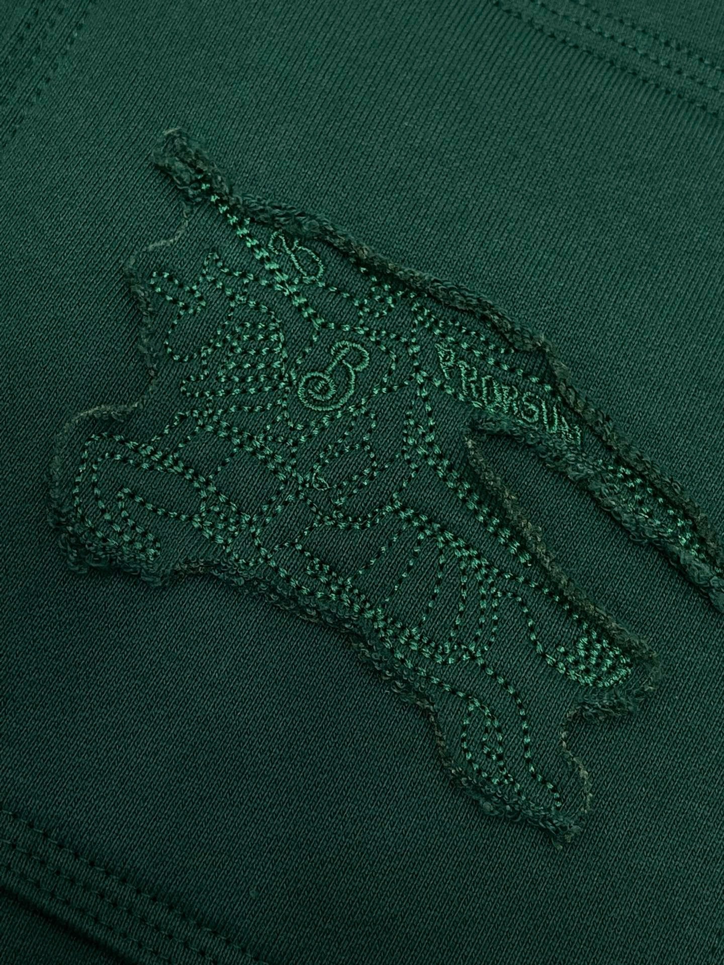 Schwarz, Weiß und Grün Short