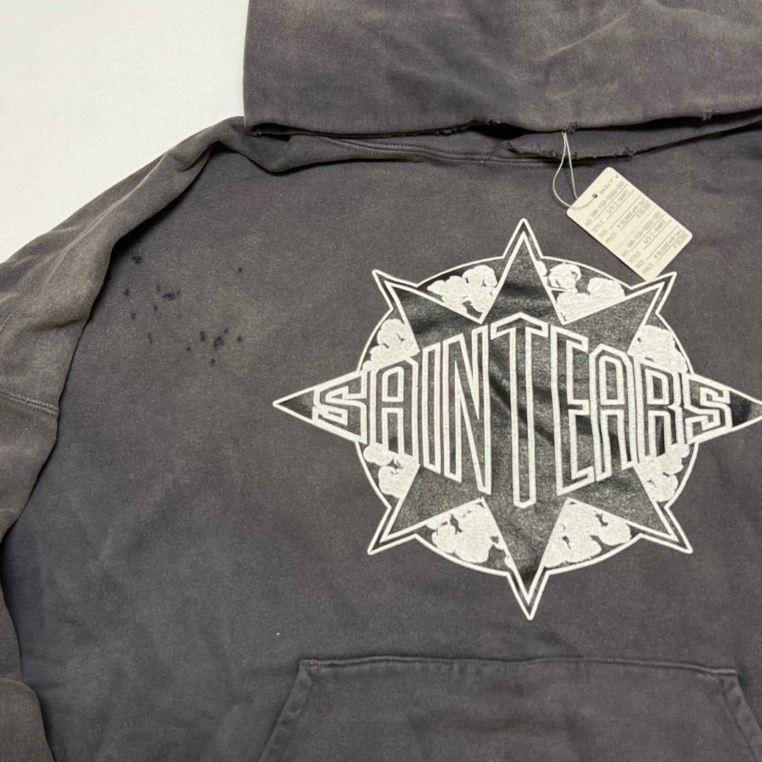 Schwarzer Hoodie