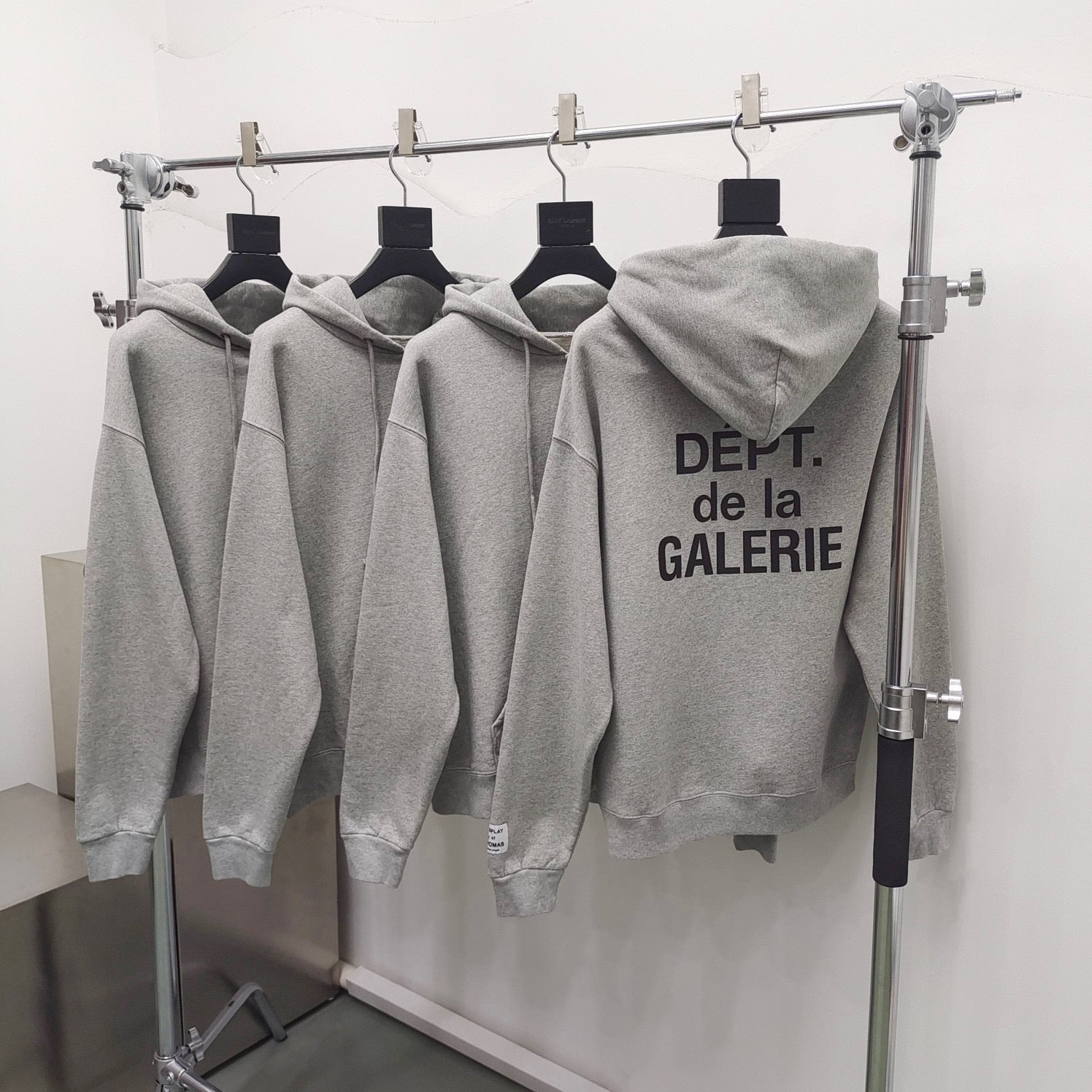 Graue Jacke