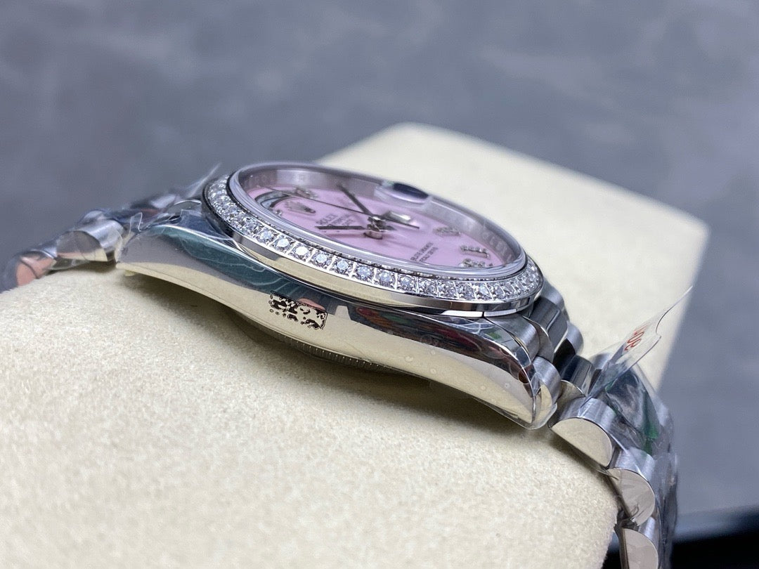 Weiße Uhr
