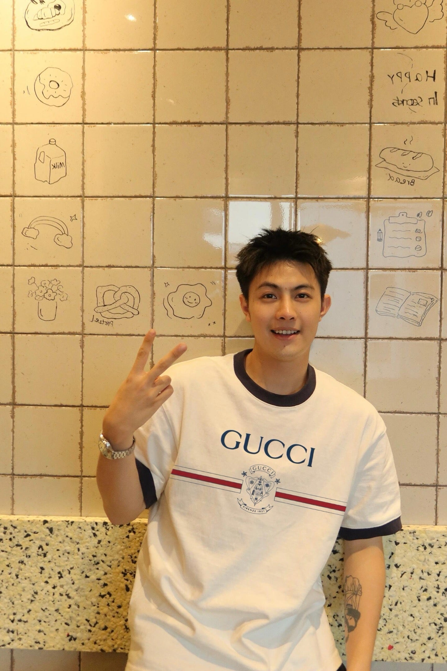 Weißes T-Shirt