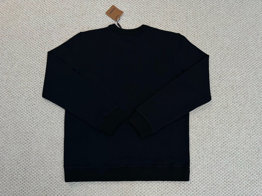 Schwarzes Sweatshirt