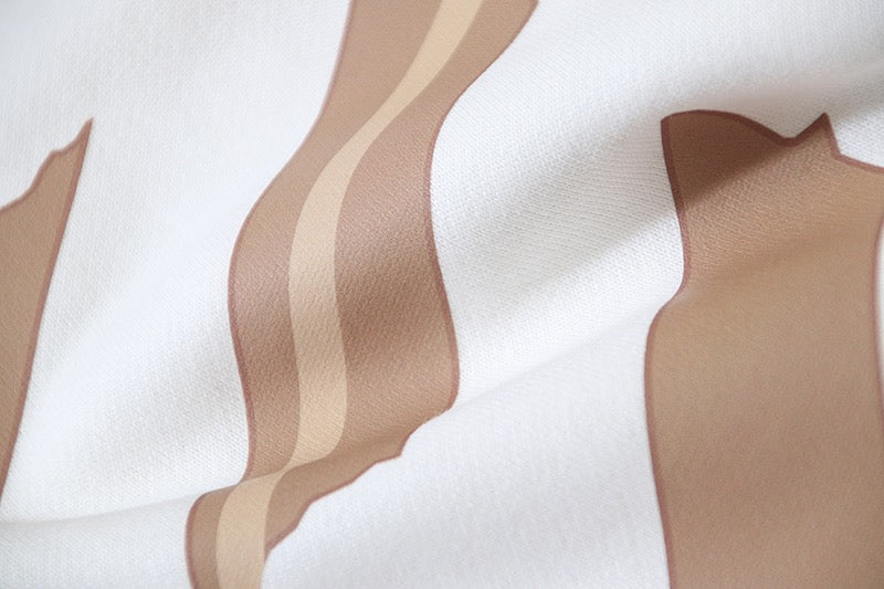 Schwarz-weiße Shorts