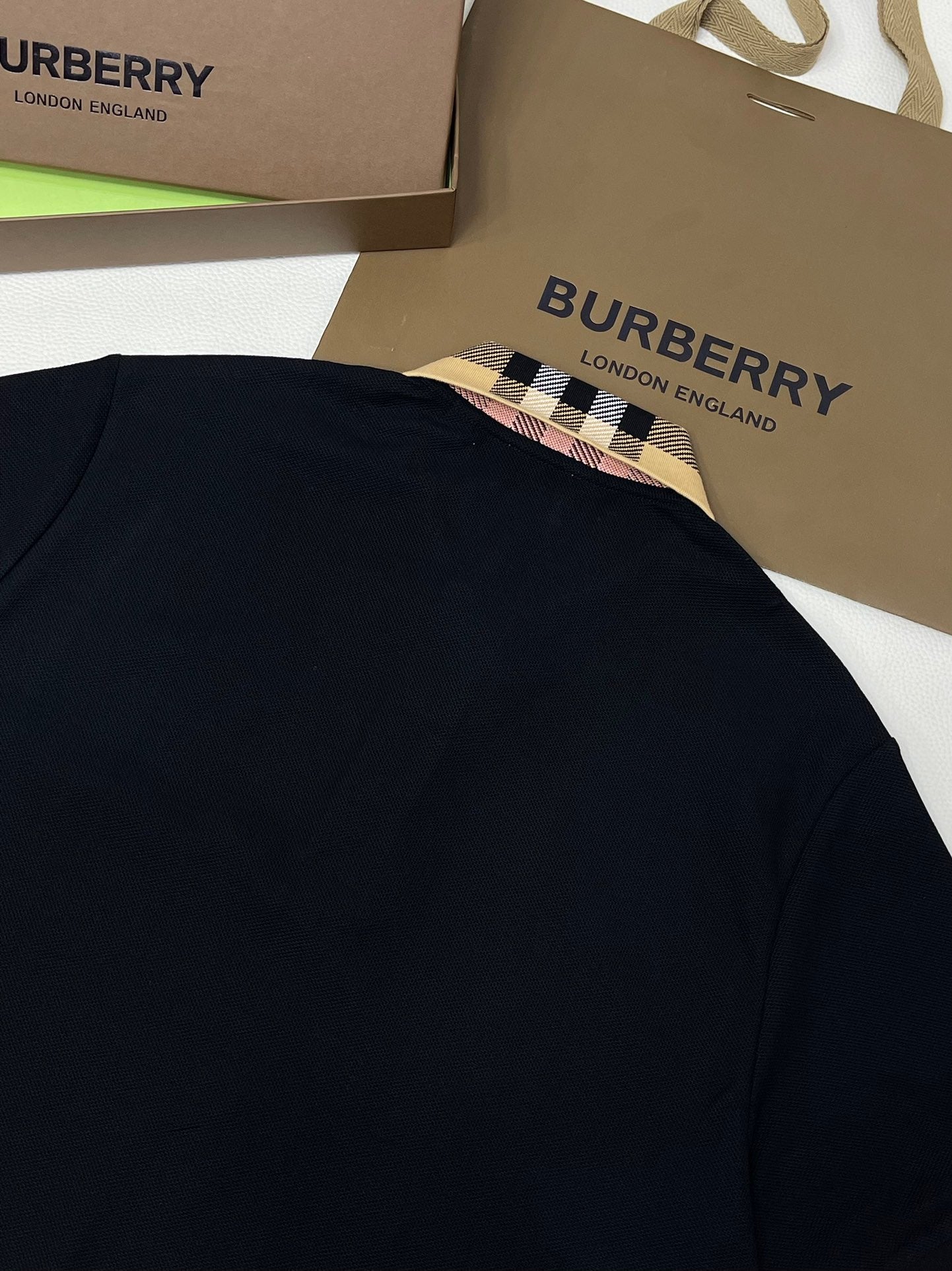 Black,White and Blue Polo - FashionHype.xyz