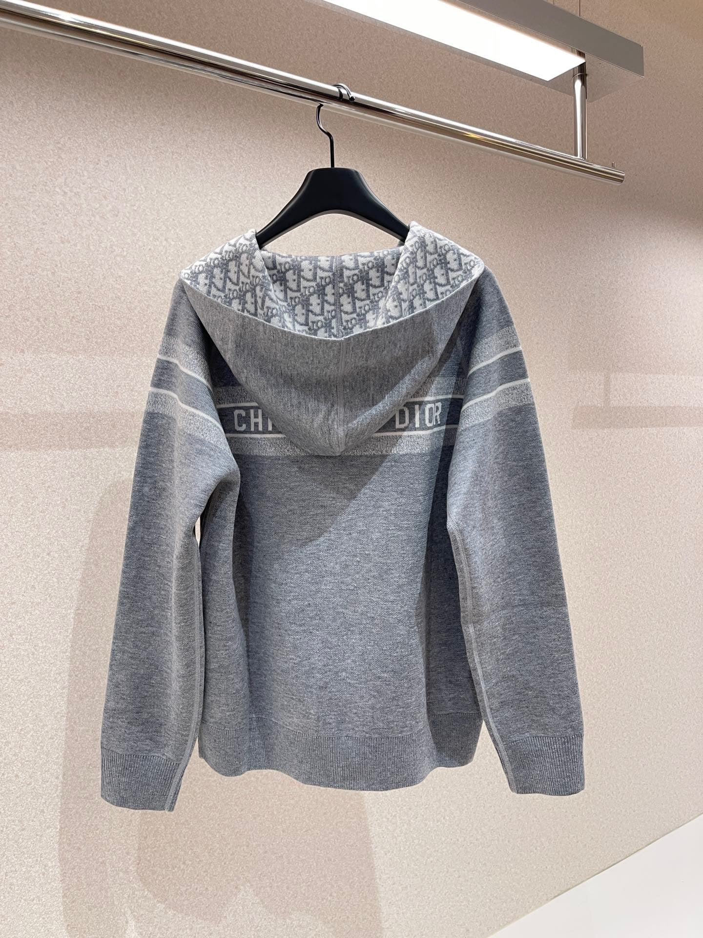 Dark blue and Grey Jacket - FashionHype.xyz