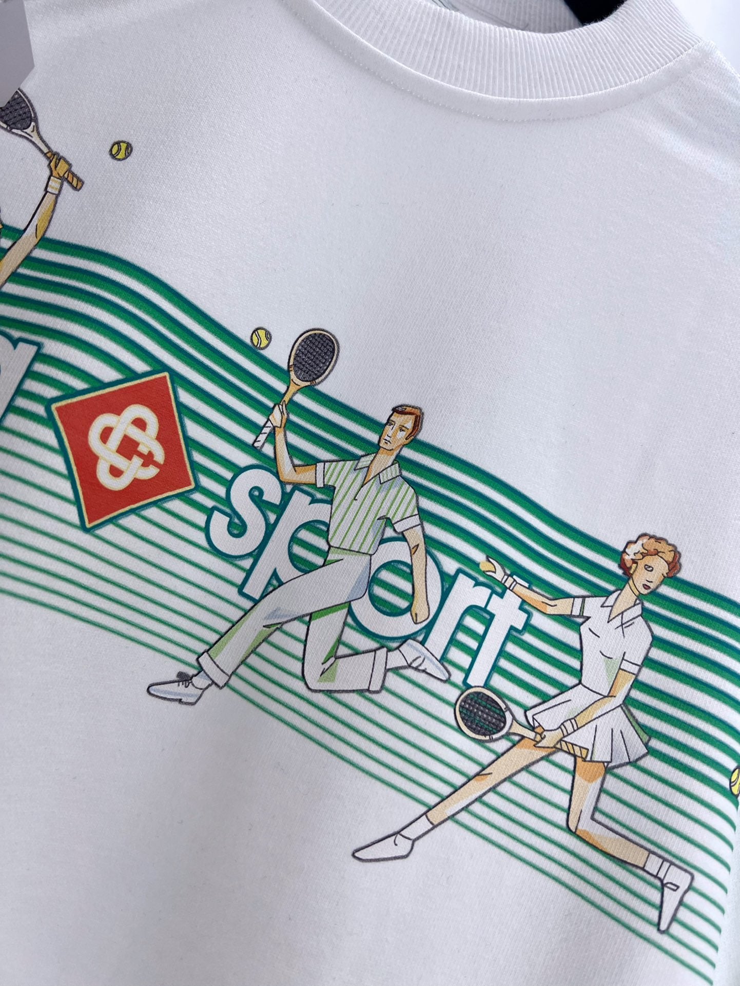 Schwarz-weißes Sweatshirt