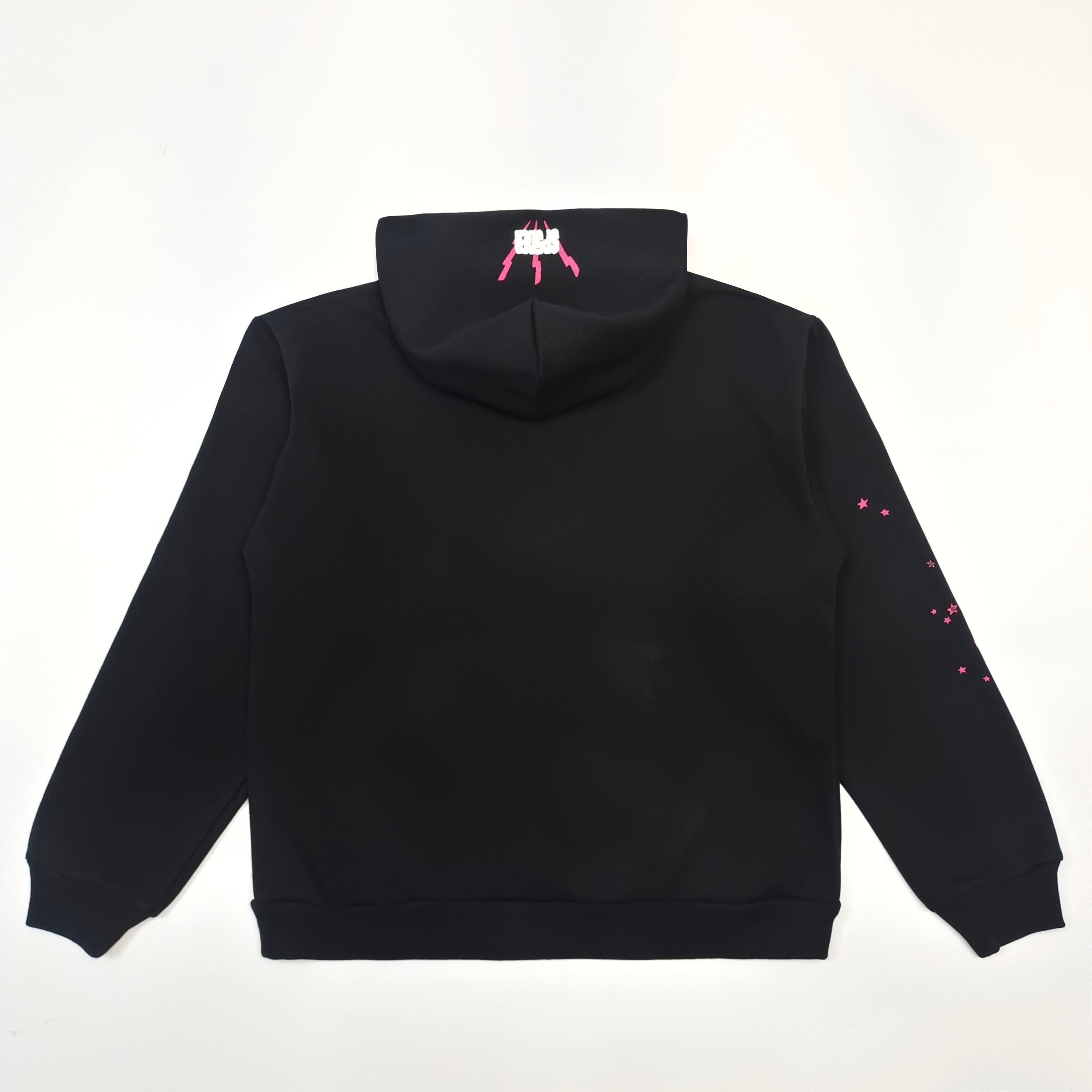 Schwarzer Hoodie