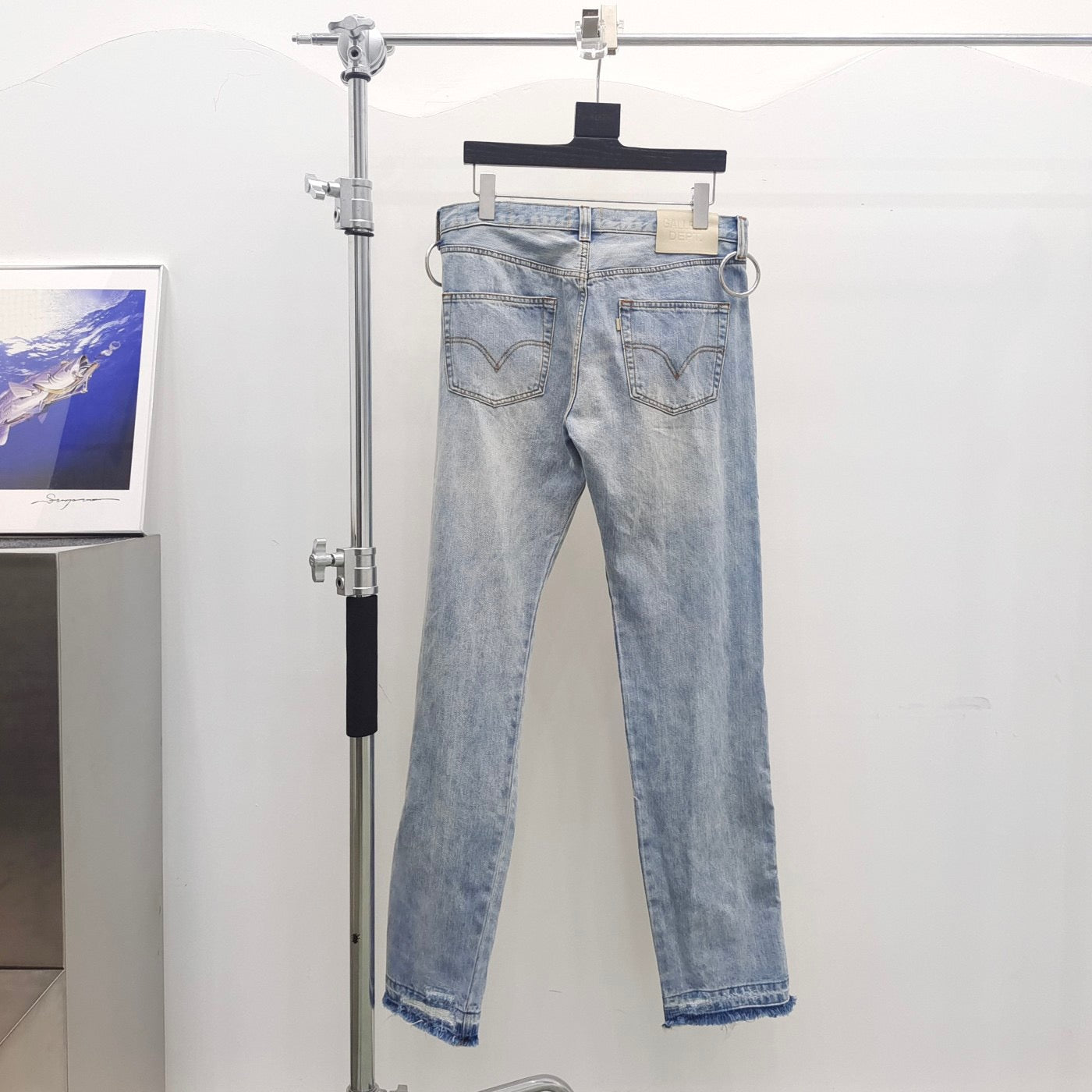 Blue grey Pant - FashionHype.xyz