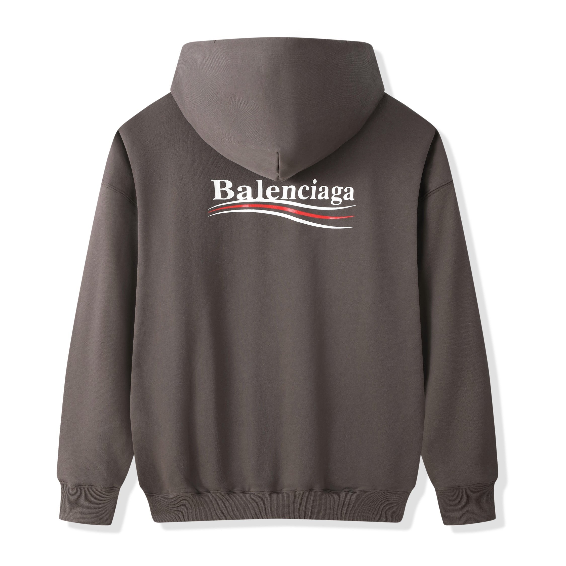Himmelblauer und khakifarbener Hoodie