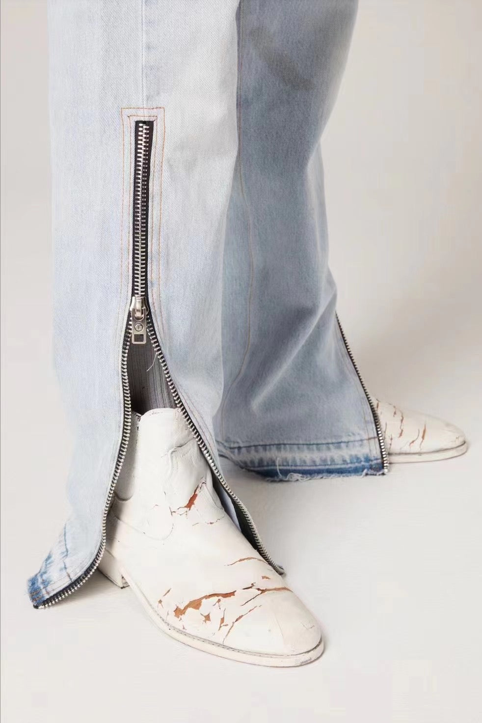 Blue grey Pant - FashionHype.xyz