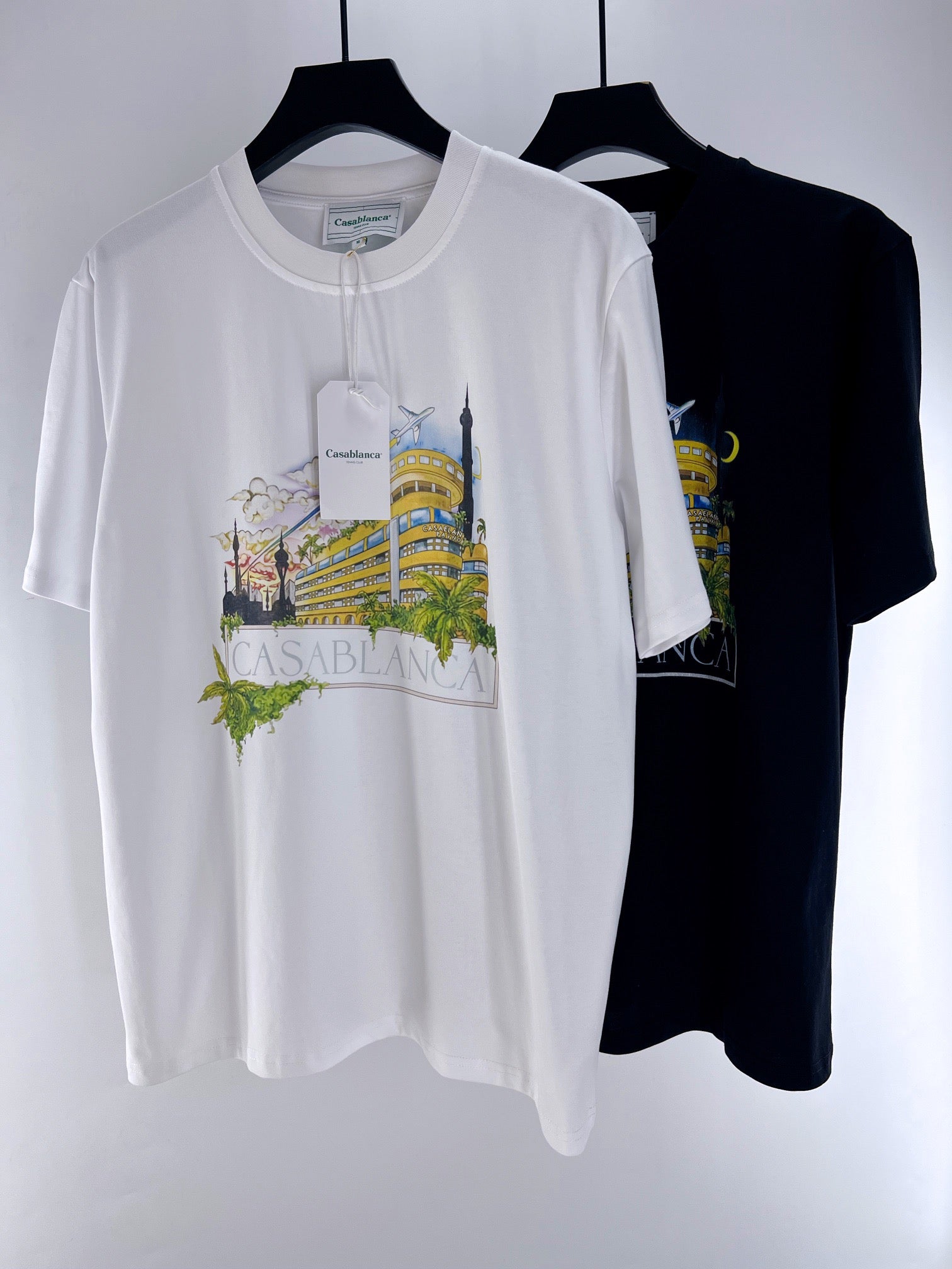 Blue and White T-shirt - FashionHype.xyz