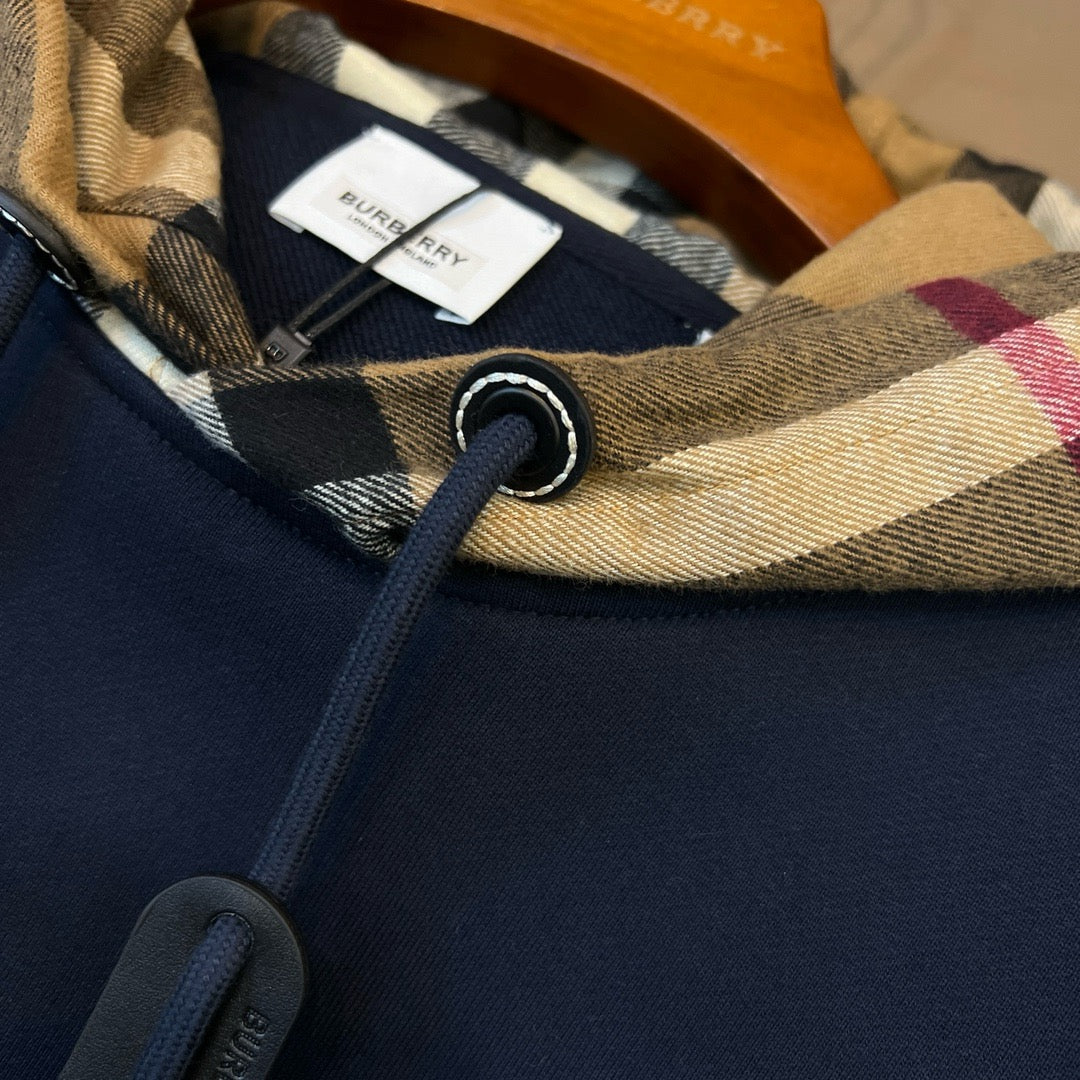 Black, Grey, Blue and Khaki Hoodie - FashionHype.xyz