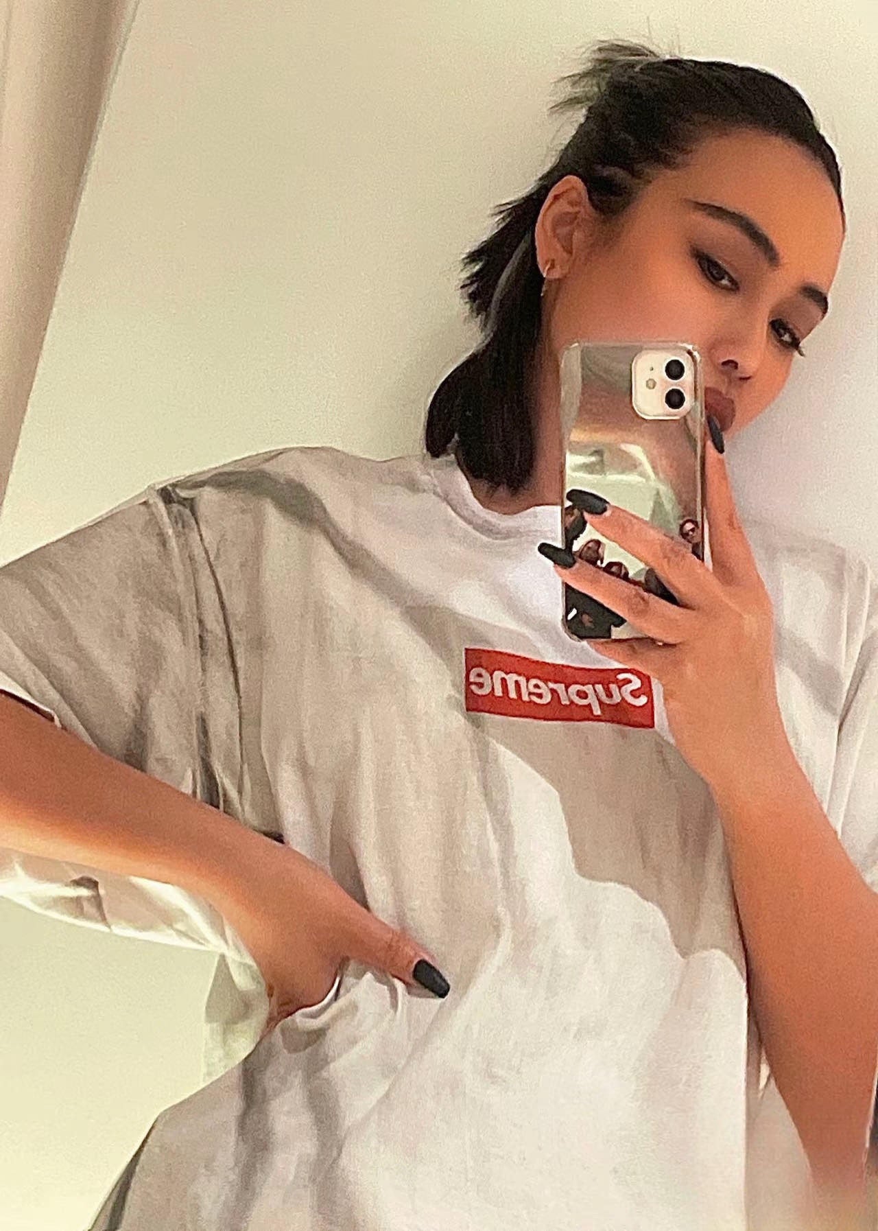 weißes T-Shirt