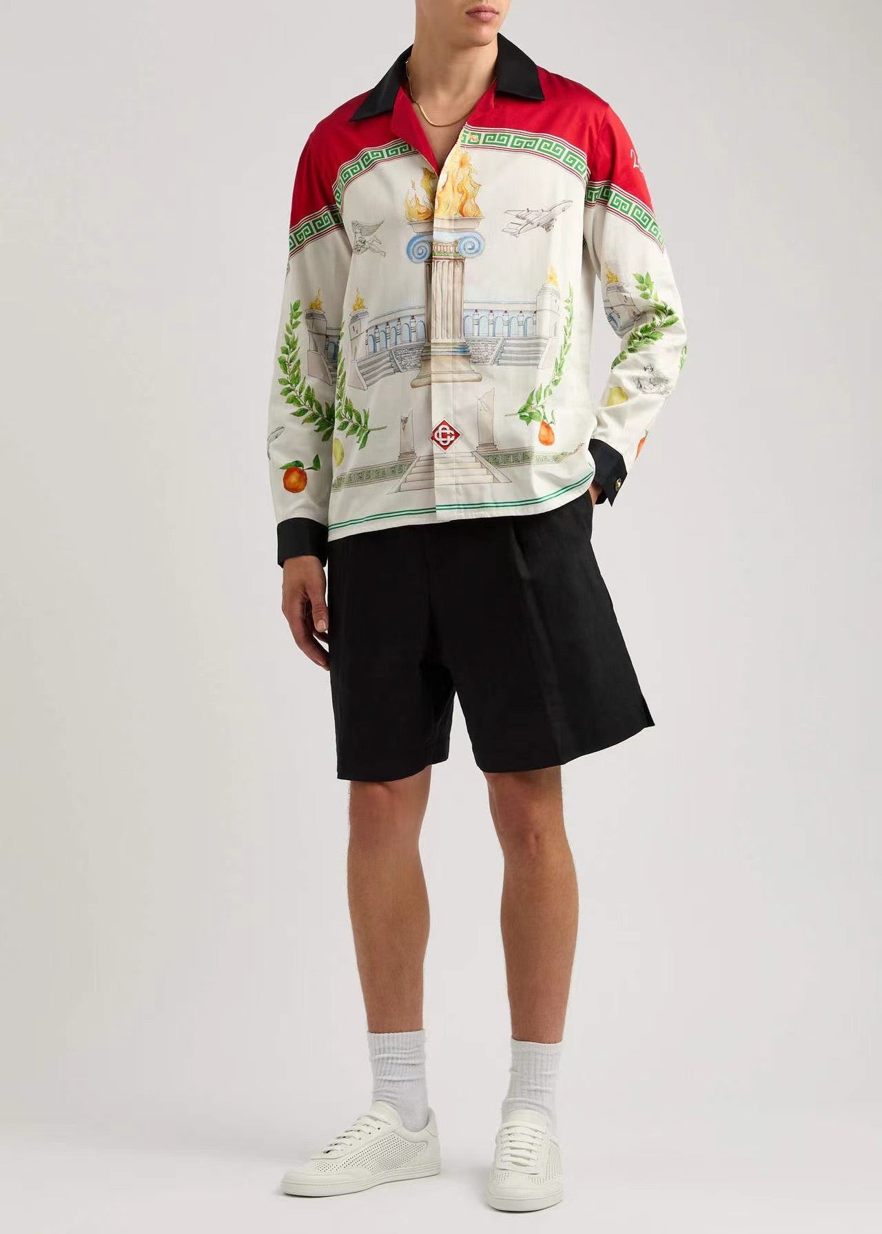 Mehrfarbige Jacke