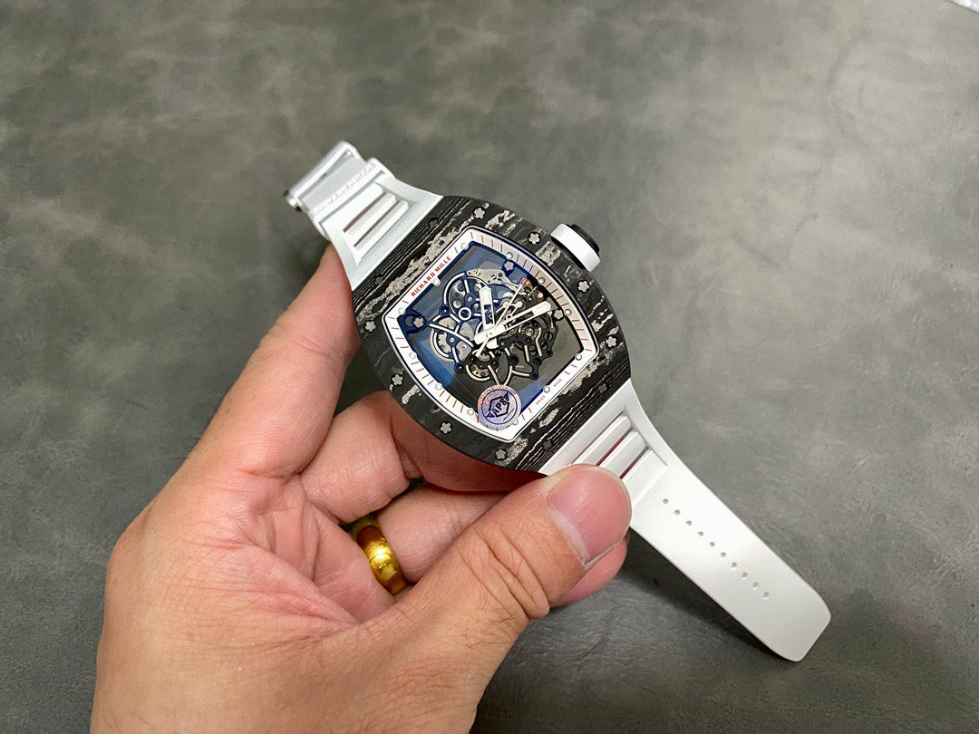 Weiße Uhr