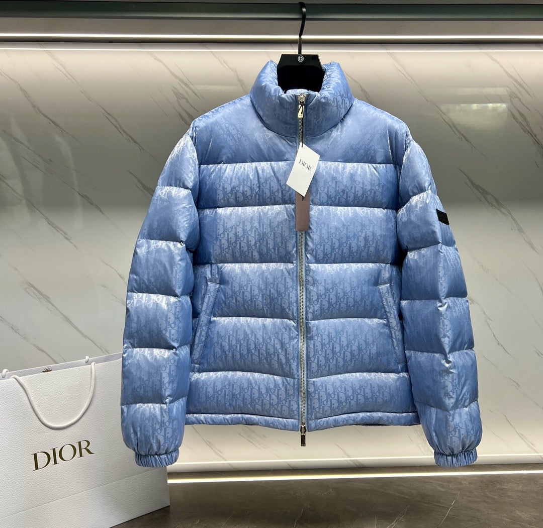 Blaue Jacke