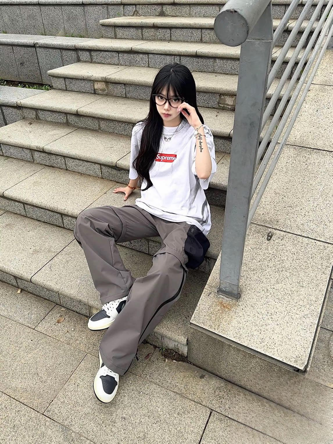 weißes T-Shirt
