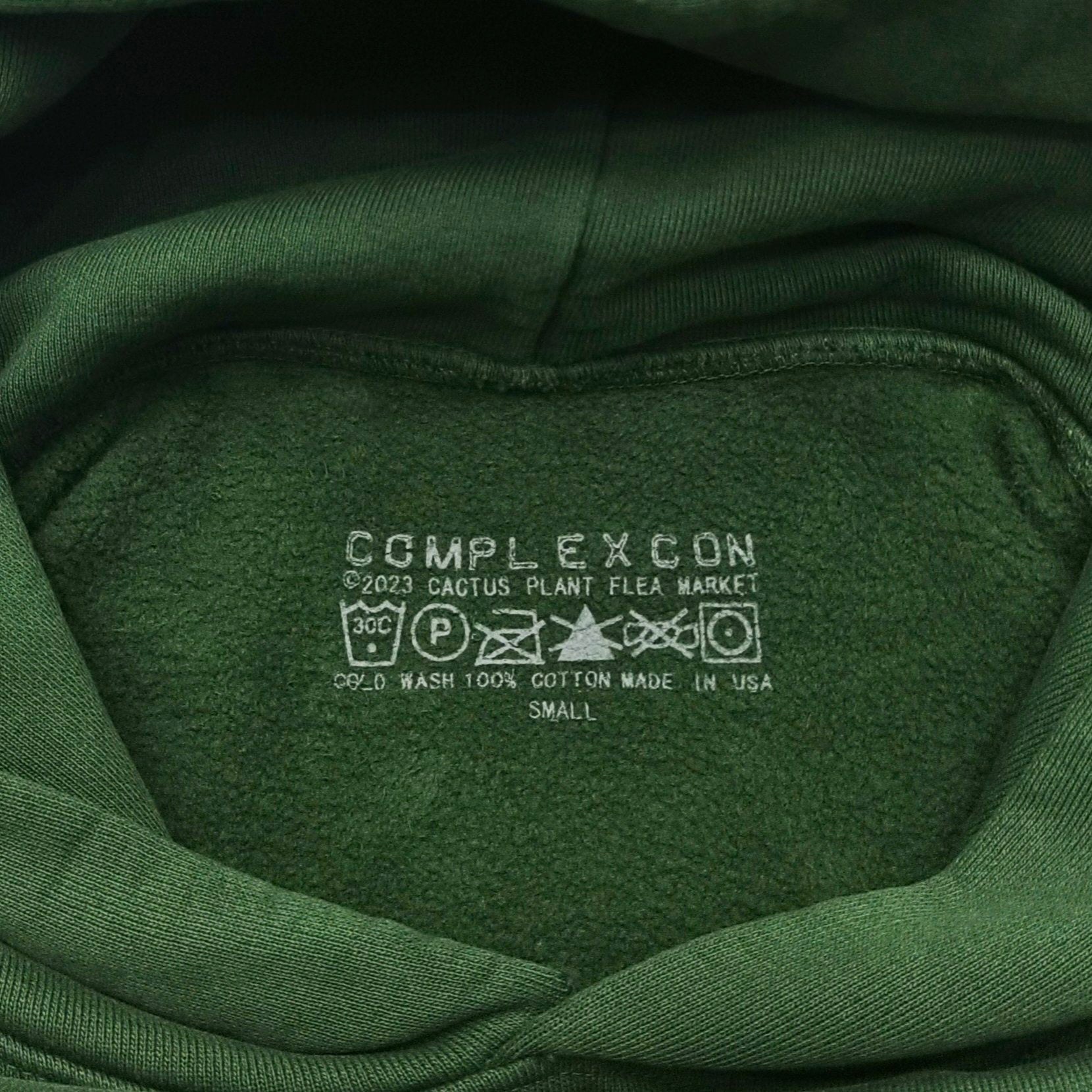 Grüner Hoodie