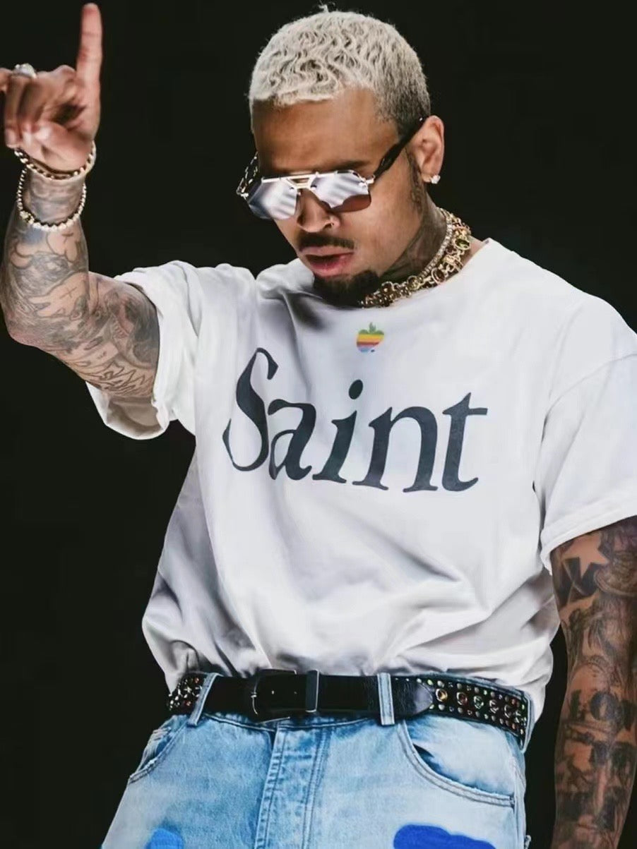 White T-shirt - FashionHype.xyz