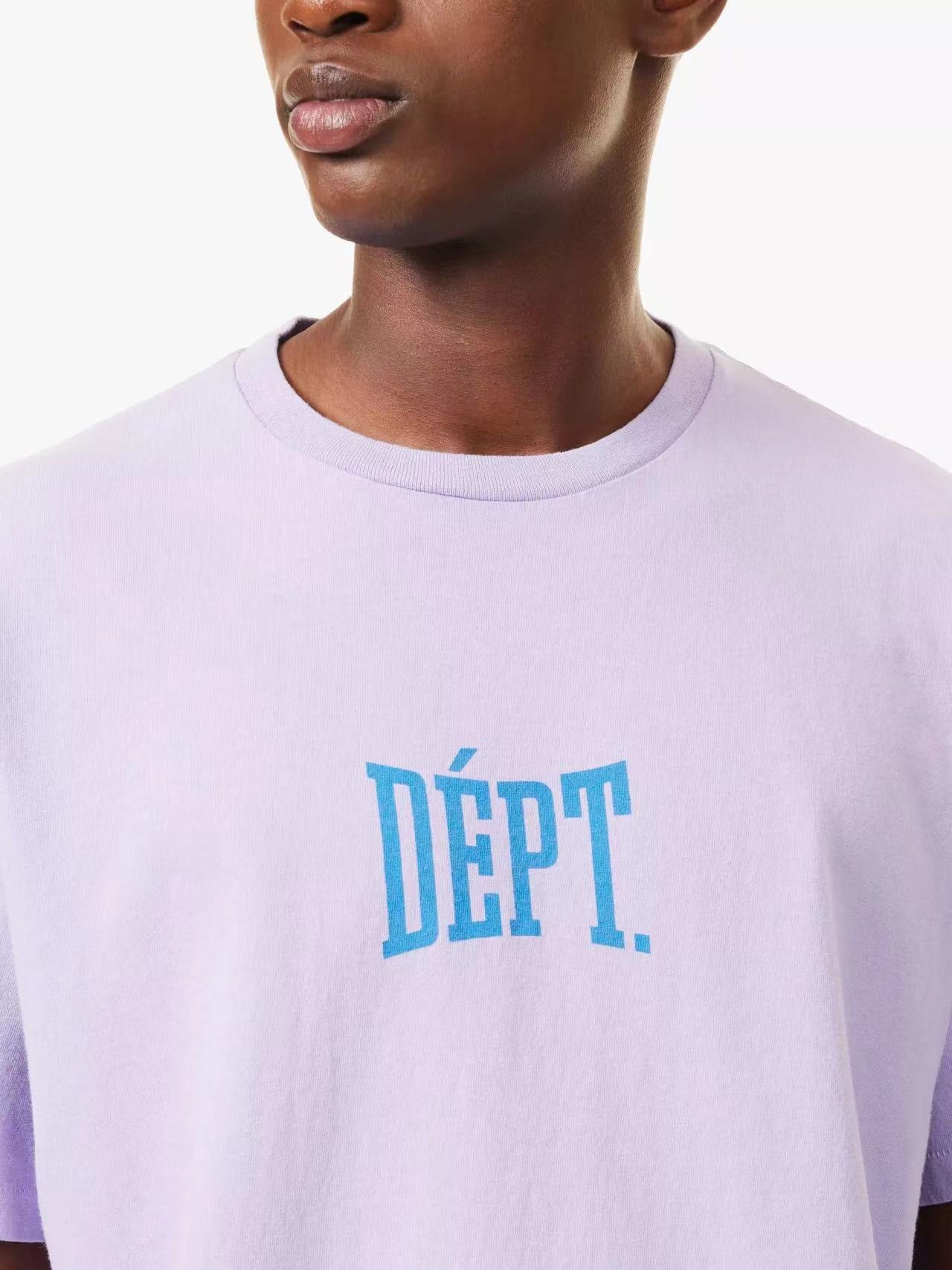 Himmelblaues T-Shirt