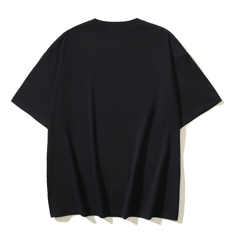 White and Black T-shirt - FashionHype.xyz