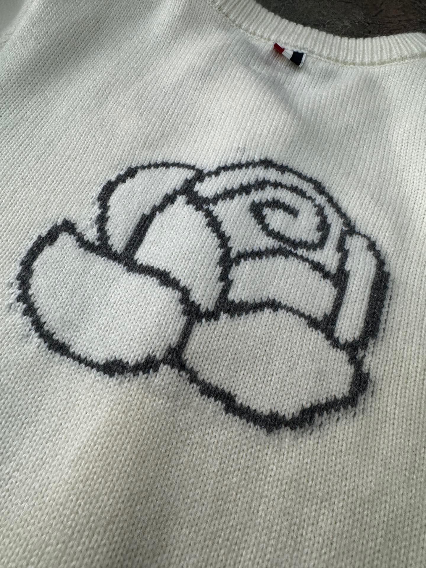 Mehrfarbige Jacke