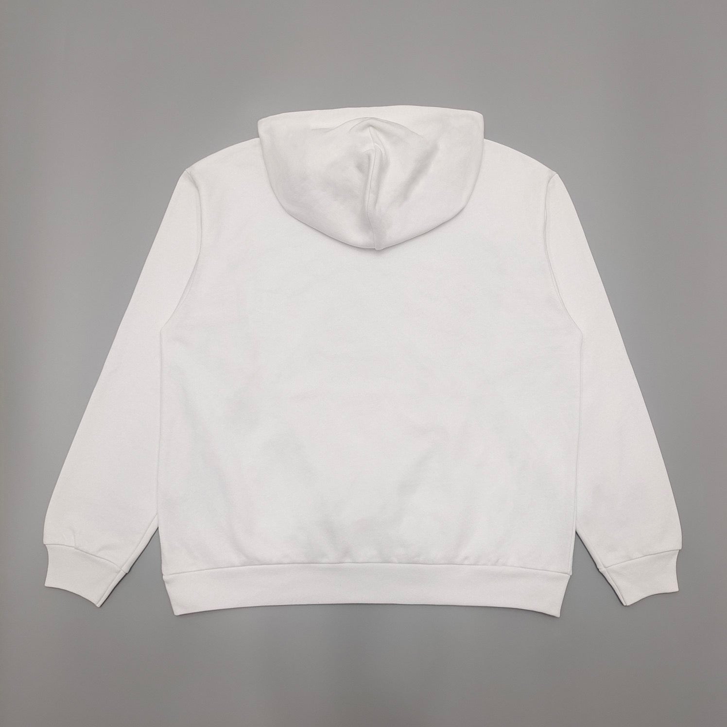Weißer Hoodie