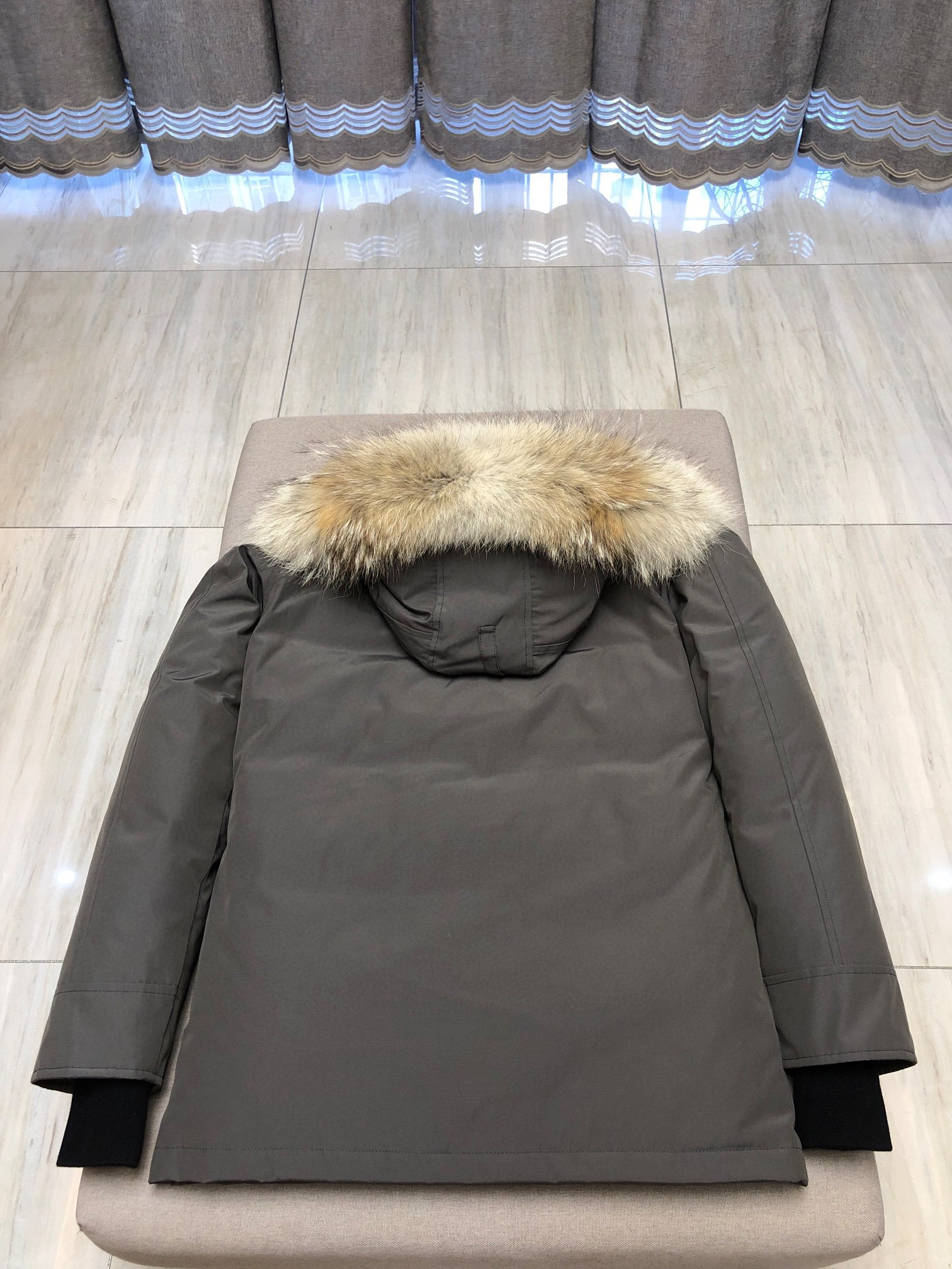 White,Grey,Blue and Black Jacket - FashionHype.xyz