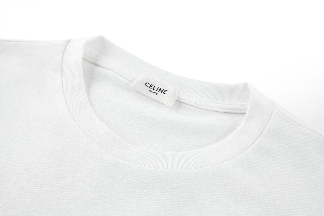 Schwarzes, weißes und graues T-Shirt