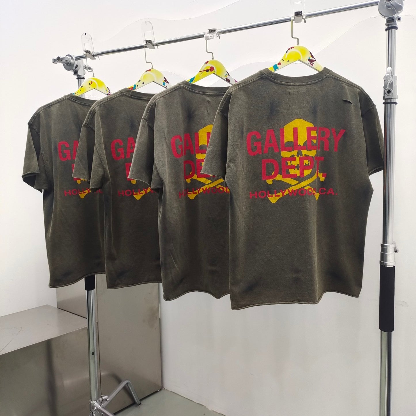 Black grey T-shirt - FashionHype.xyz