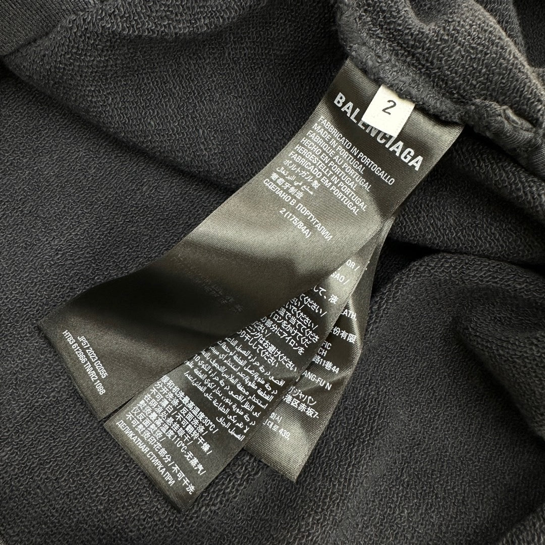 Black Hoodie - Size S
