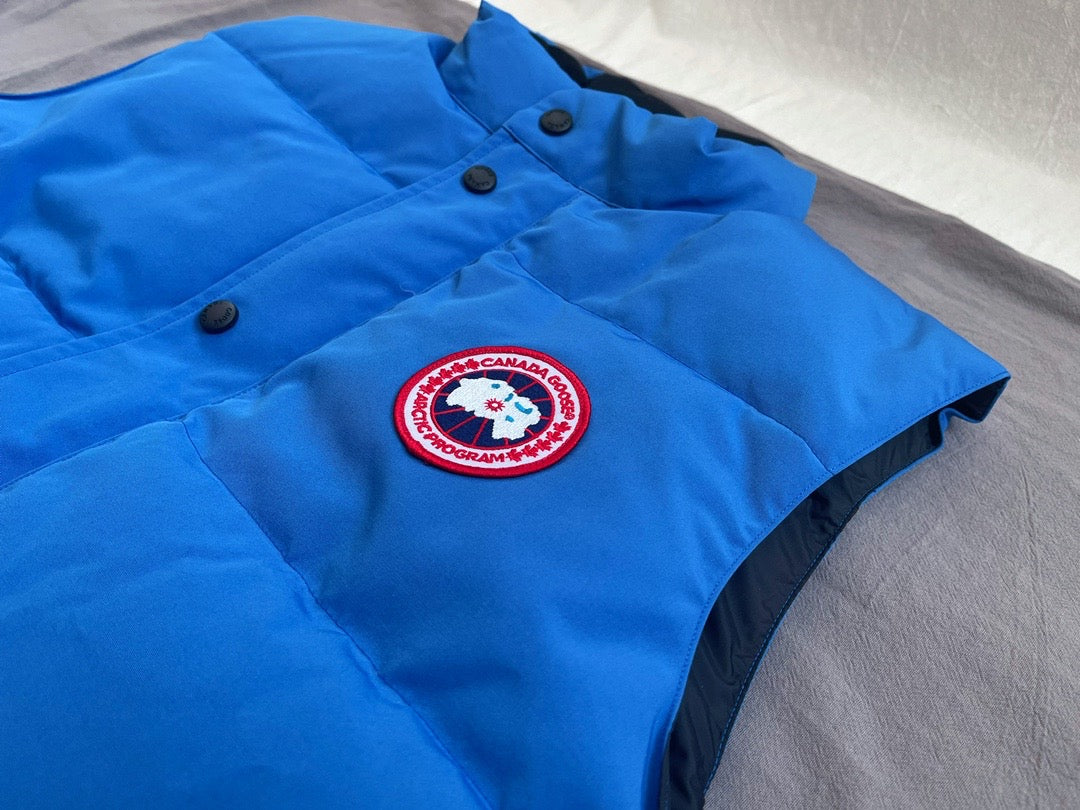 Sky blue, Grey and White Vest - FashionHype.xyz