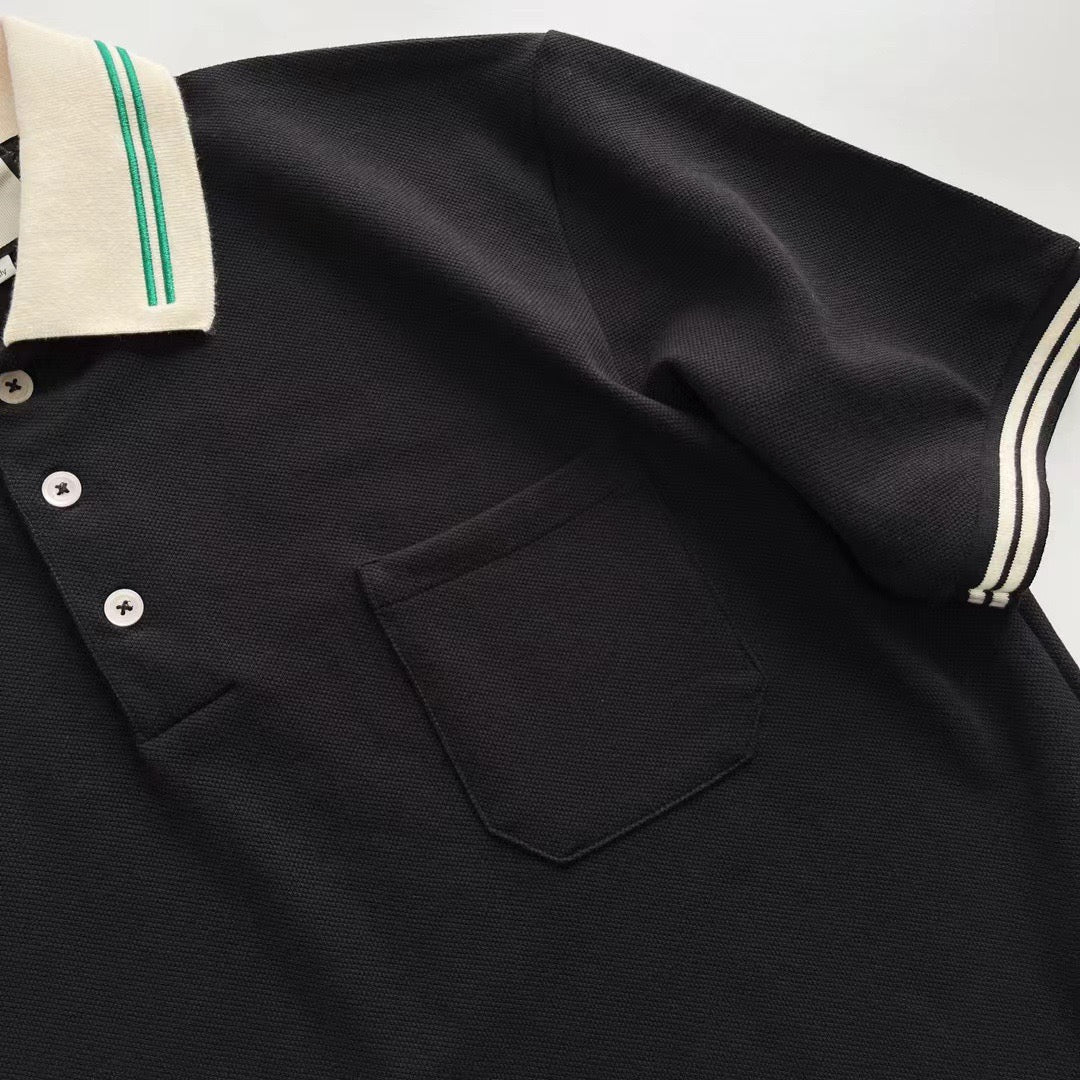 Black Polo - FashionHype.xyz